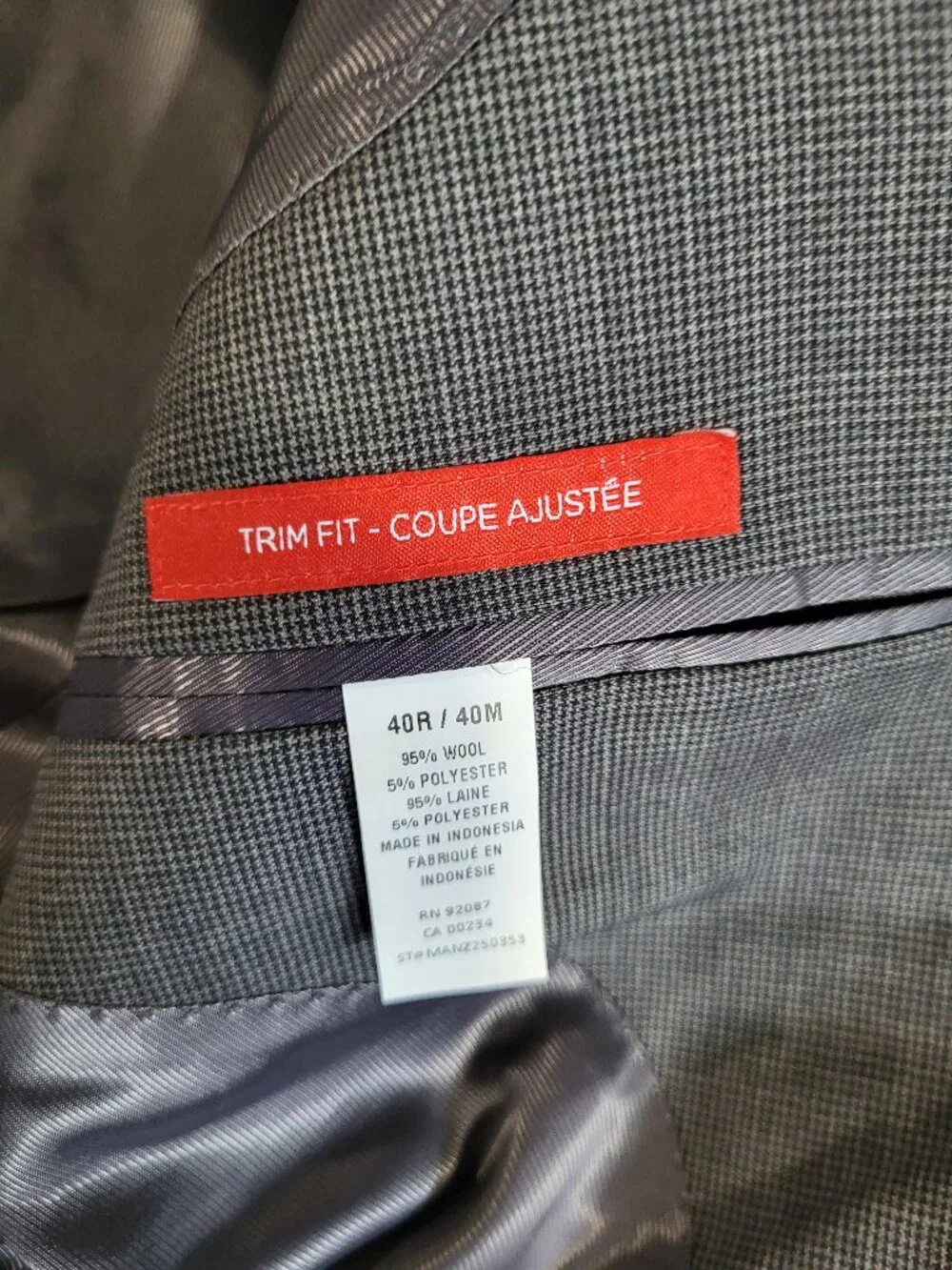 Saks Fifth Avenue Woven Wool Suit